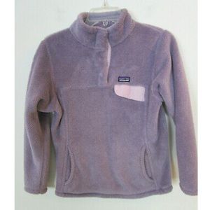 Lavender Patagonia Snap Pullover